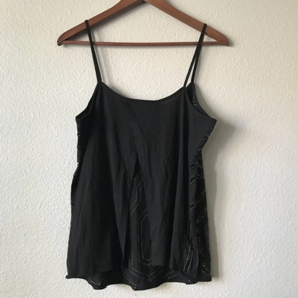 Express | NWT Sequin Split Back Tank - Picture 4 of 9